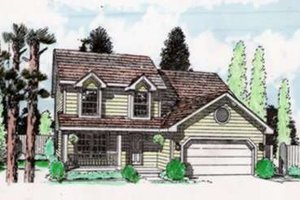 Traditional Exterior - Front Elevation Plan #116-216