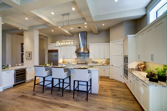 Interior - Kitchen 1 for Mediterranean House Plan #930-480 - 3 bed, 3 bath