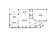 European Style House Plan - 3 Beds 4.5 Baths 3280 Sq/Ft Plan #411-649 