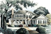 Country Style House Plan - 4 Beds 3.5 Baths 2790 Sq/Ft Plan #429-20 