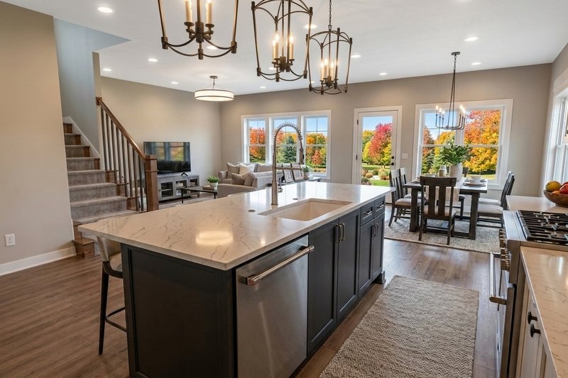 House Plan Design - Interior - Kitchen 2 for Farmhouse House Plan #51-1535 - 3 bed, 2.5 bath
