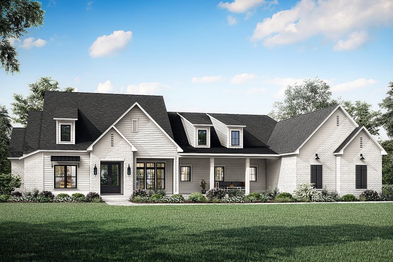 Traditional Style House Plan - 4 Beds 4.5 Baths 5185 Sq/Ft Plan #1081-5