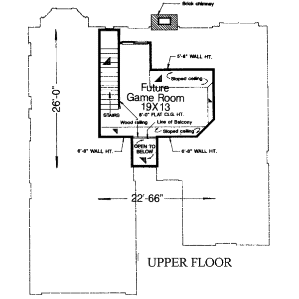 Traditional Floor Plan - Other Floor Plan #310-154