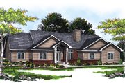 Traditional Style House Plan - 3 Beds 2.5 Baths 1868 Sq/Ft Plan #70-223 