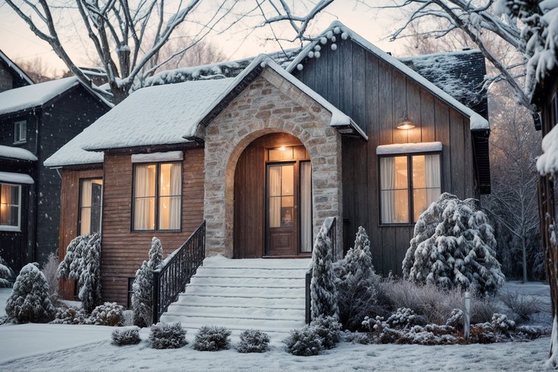 House Design - Exterior - Front Elevation 3 for Bungalow House Plan #23-2828 - 2 bed, 1.5 bath