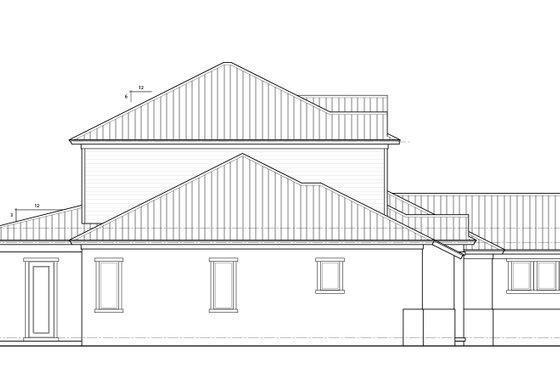 Exterior - Other Elevation for Southern House Plan #938-117 - 4 bed, 4 bath