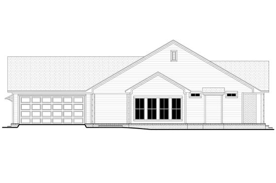 Exterior - Other Elevation for Cottage House Plan #430-114 - 3 bed, 2 bath