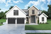 Farmhouse Style House Plan - 3 Beds 3.5 Baths 3168 Sq/Ft Plan #1070-134 