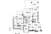 Prairie Style House Plan - 5 Beds 3.5 Baths 4716 Sq/Ft Plan #48-355 