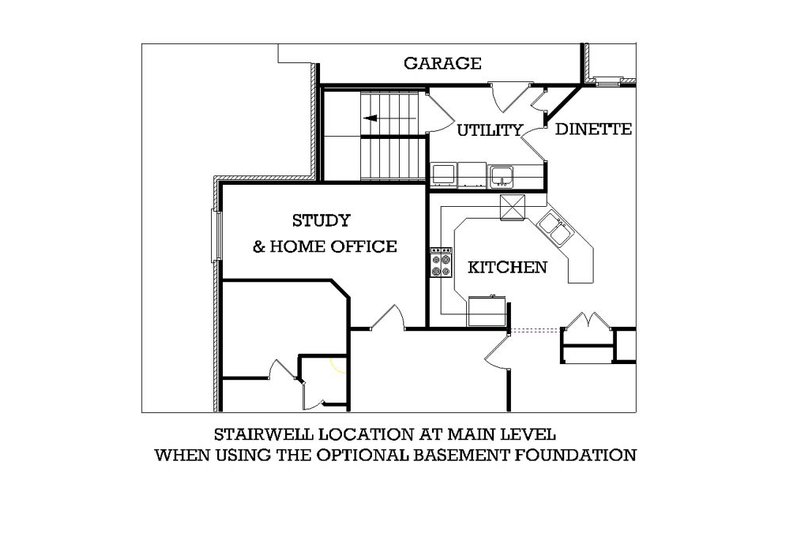 Home Plan - Floor Plan - Other Floor for European House Plan #45-258 - 3 bed, 2 bath