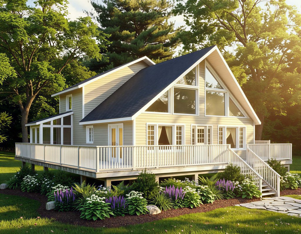 Exterior - Front Elevation 2 for Contemporary House Plan #312-574 - 3 bed, 2.5 bath