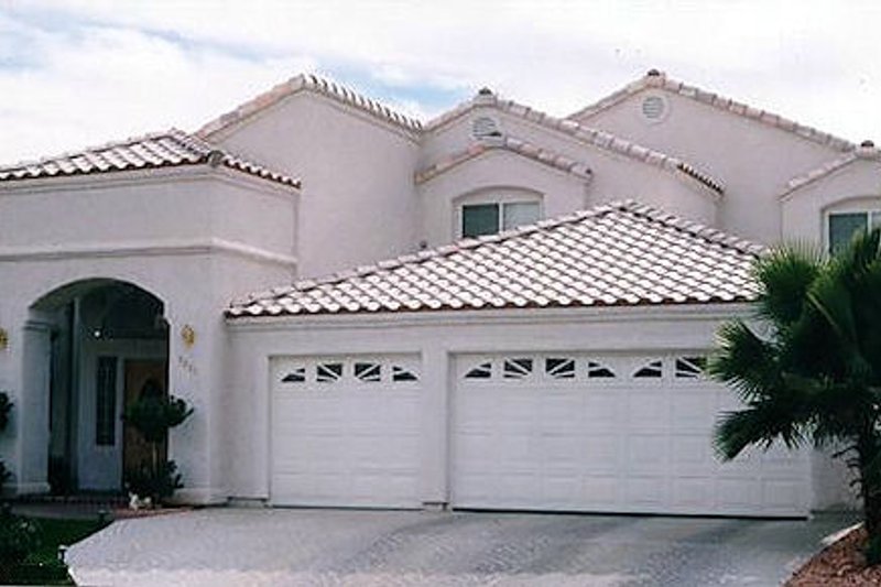 House Plan Design - Exterior - Other Elevation for Mediterranean House Plan #1-551 - 4 bed, 3 bath