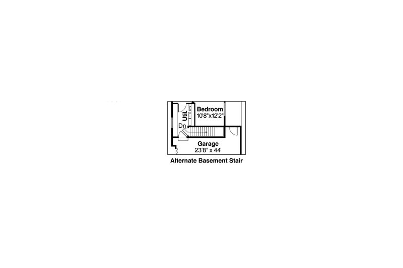 Home Plan - Floor Plan - Other Floor for Adobe / Southwestern House Plan #124-647 - 3 bed, 3 bath
