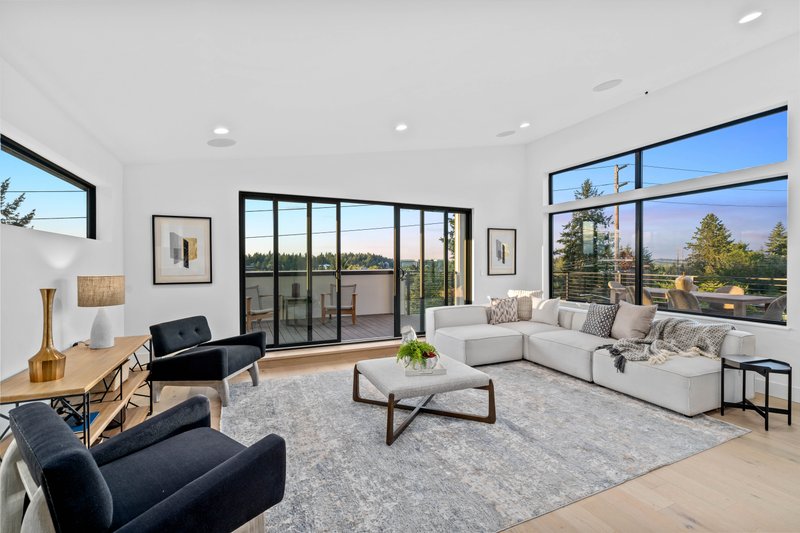 House Design - Interior - Family Room 2 for Contemporary House Plan #1066-261 - 5 bed, 5.5 bath