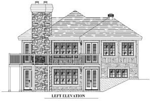 Exterior - Other Elevation 1 for Traditional House Plan #138-340 - 3 bed, 2 bath