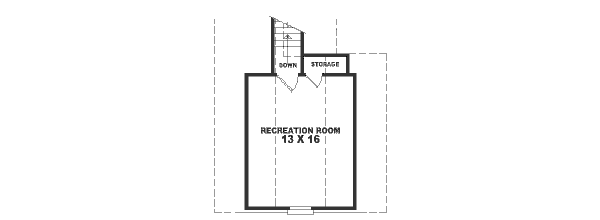 European Floor Plan - Other Floor Plan #81-256