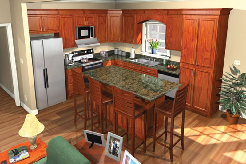 Home Plan - Exterior - Other Elevation for Traditional House Plan #21-215 - 3 bed, 2 bath