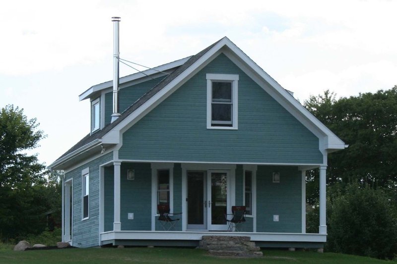 Home Plan - Exterior - Other Elevation for Country House Plan #124-1086 - 1 bed, 1 bath