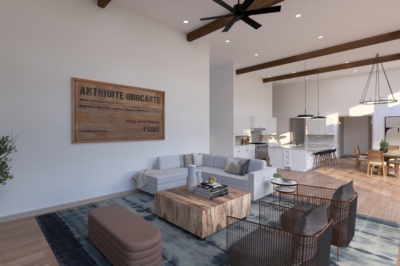 Home Plan - Interior - Family Room 5 for Craftsman House Plan #1060-431 - 4 bed, 6 bath
