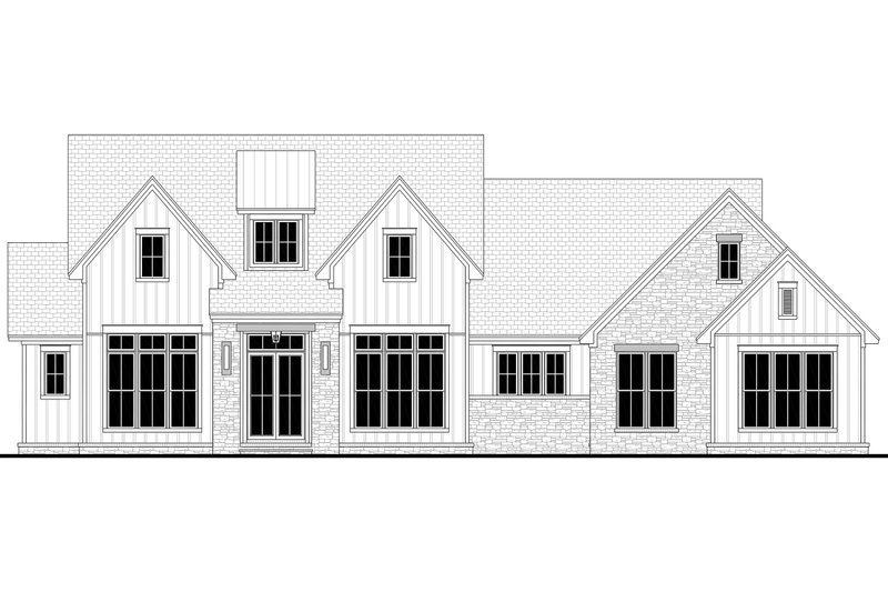 Dream House Plan - Exterior - Front Elevation 8 for Southern House Plan #430-430 - 3 bed, 3.5 bath