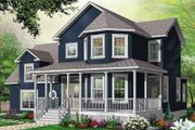 Traditional Style House Plan - 3 Beds 2.5 Baths 2391 Sq/Ft Plan #23-411 