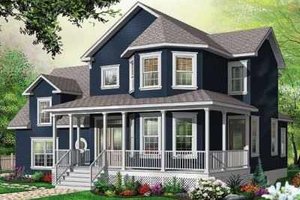 Traditional Exterior - Front Elevation Plan #23-411