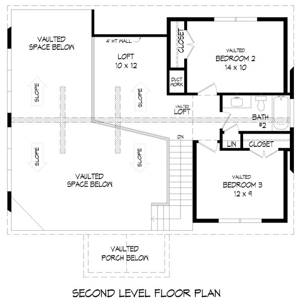 House Plan Design - Traditional Floor Plan - Upper Floor Plan #932-440