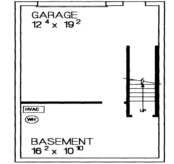 House Blueprint - Colonial Floor Plan - Lower Floor Plan #72-475