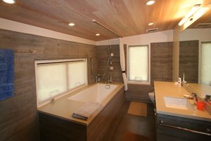 Interior - Master Bathroom for Modern House Plan #517-1 - 1 bed, 1 bath