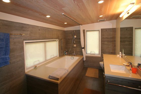 Interior - Master Bathroom for Modern House Plan #517-1 - 1 bed, 1 bath