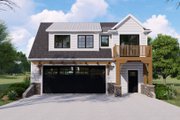 Traditional Style House Plan - 2 Beds 1.5 Baths 856 Sq/Ft Plan #1064-144 