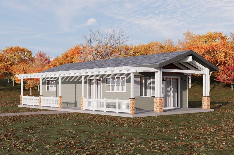 Home Plan - Craftsman Exterior - Front Elevation Plan #1106-26