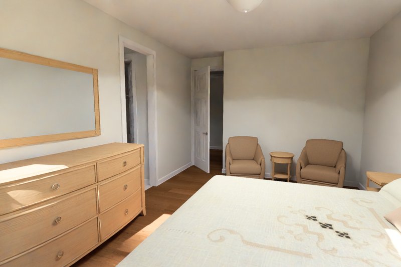 Architectural House Design - Interior - Master Bedroom 1 for Modern House Plan #513-2454 - 3 bed, 2.5 bath