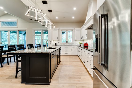 Interior - Kitchen 4 for Craftsman House Plan #124-1256 - 2 bed, 2 bath