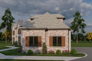 European Style House Plan - 4 Beds 3.5 Baths 4378 Sq/Ft Plan #17-3328 