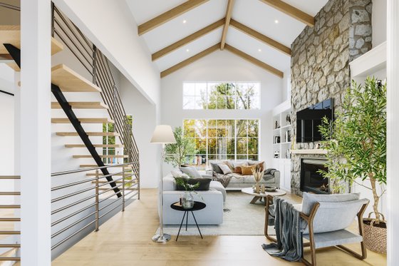 Interior - Family Room 2 for Country House Plan #23-2791 - 4 bed, 2.5 bath