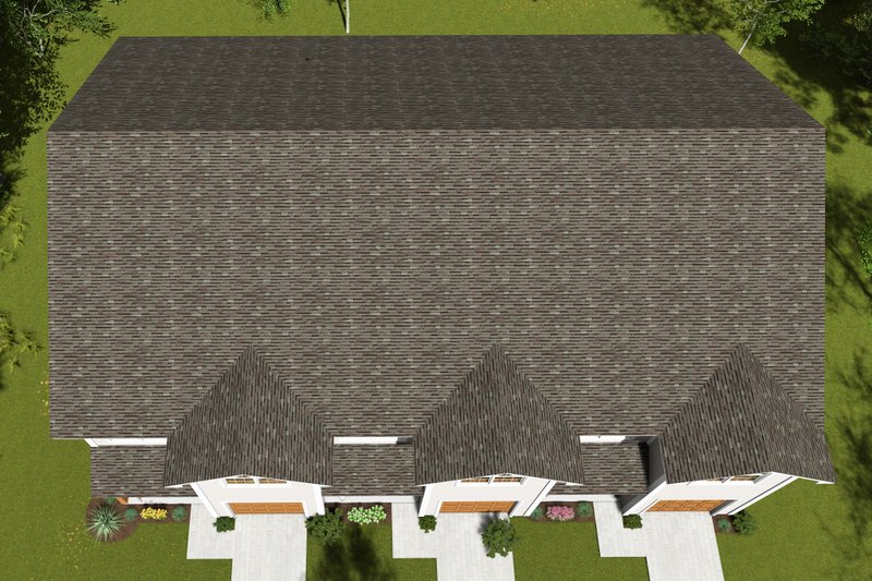 Architectural House Design - Exterior - Other Elevation 4 for Cottage House Plan #513-2252 - 9 bed, 7.5 bath