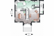 Country Style House Plan - 4 Beds 2.5 Baths 1924 Sq/Ft Plan #23-2194 