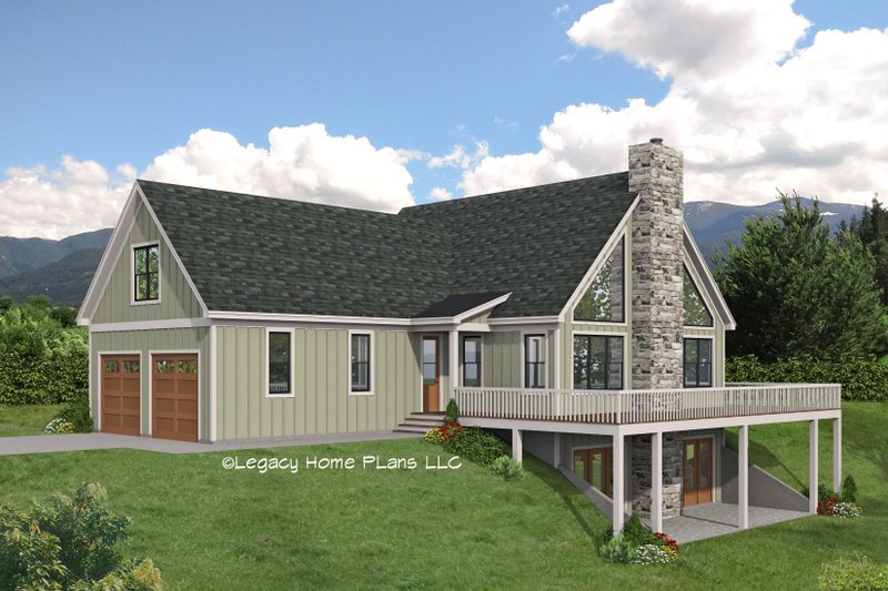 Home Plan - Southern Exterior - Front Elevation Plan #932-858