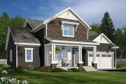 Bungalow Style House Plan - 4 Beds 3.5 Baths 2528 Sq/Ft Plan #51-1361 