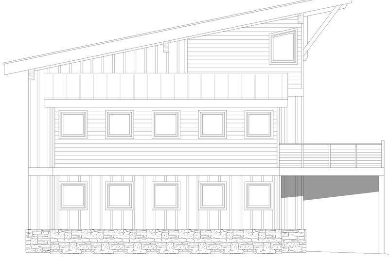 Architectural House Design - Exterior - Other Elevation for Contemporary House Plan #932-1245 - 3 bed, 3.5 bath