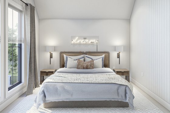 Interior - Bedroom for Modern House Plan #455-528 - 4 bed, 4.5 bath