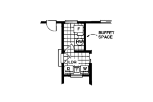Floor Plan - Other Floor for Traditional House Plan #47-329 - 3 bed, 2 bath
