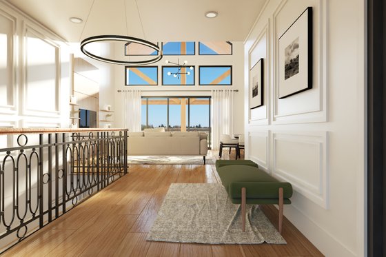 Interior - Entry 2 for Barndominium House Plan #1064-311 - 2 bed, 2 bath