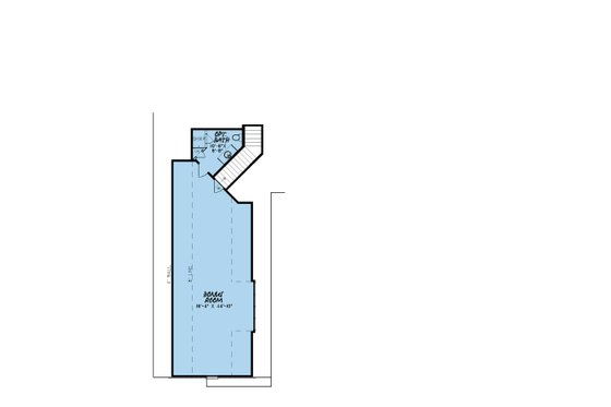 Floor Plan - Other Floor for European House Plan #923-16 - 4 bed, 4 bath
