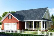 Country Style House Plan - 3 Beds 2.5 Baths 1549 Sq/Ft Plan #513-2139 