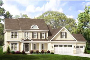 Traditional Exterior - Front Elevation Plan #1010-226