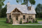 Cabin Style House Plan - 3 Beds 2 Baths 1425 Sq/Ft Plan #923-389 