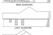 Traditional Style House Plan - 3 Beds 2 Baths 1525 Sq/Ft Plan #17-116 