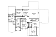 Country Style House Plan - 4 Beds 4.5 Baths 3775 Sq/Ft Plan #927-286 
